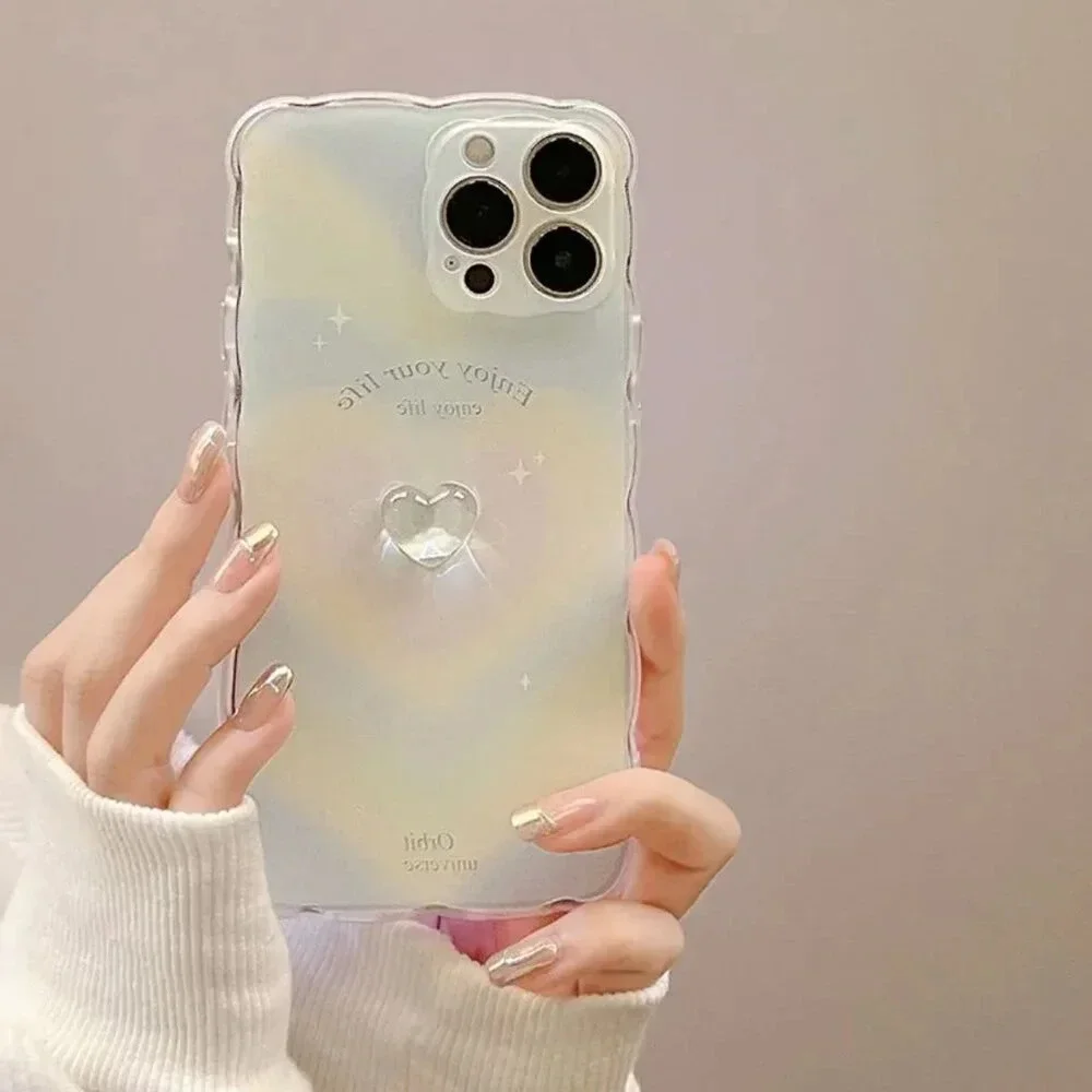 YesStyle Akord Sound Heart Phone Case 
